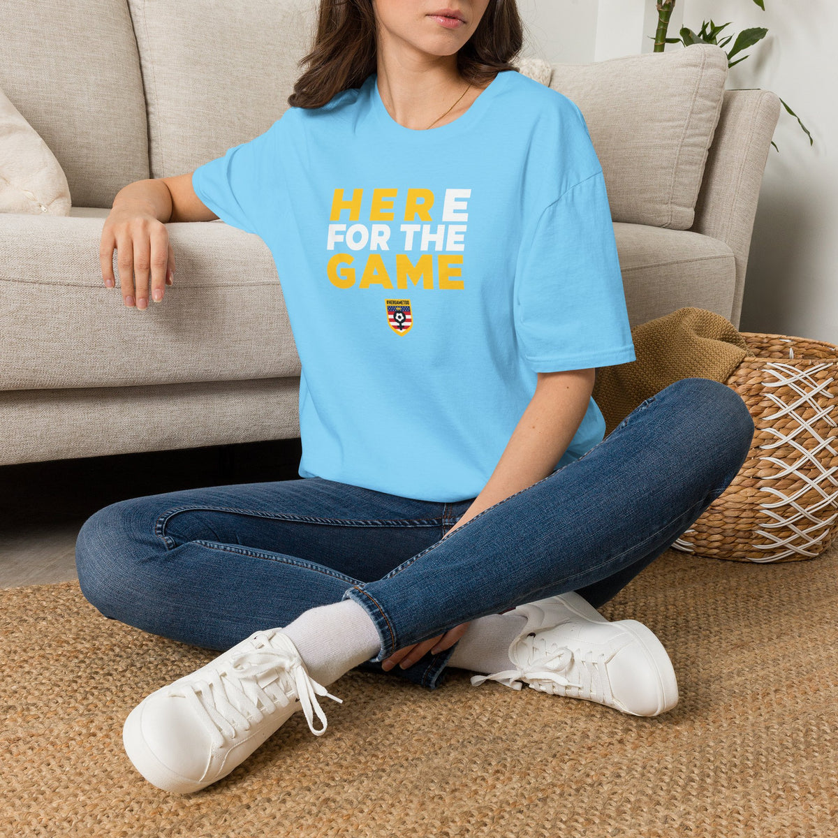 Here For The Game — Fan Game Day Unisex Tee