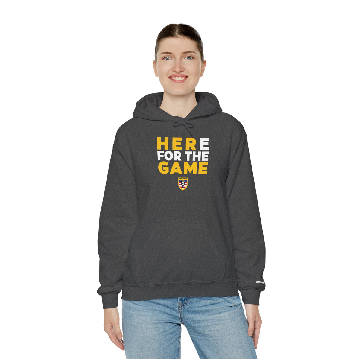 Here For The Game T-Shirt — Fan Game Day Hoodie