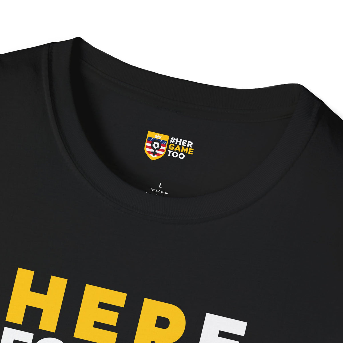 Here For The Game — Fan Game Day Unisex Tee