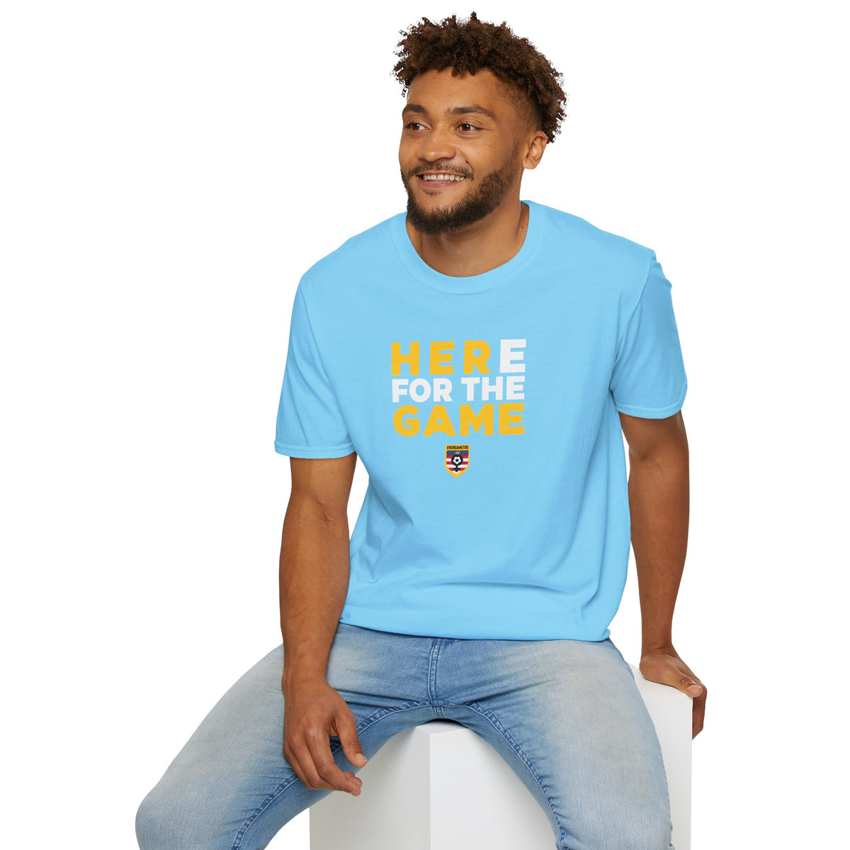 Here For The Game — Fan Game Day Unisex Tee