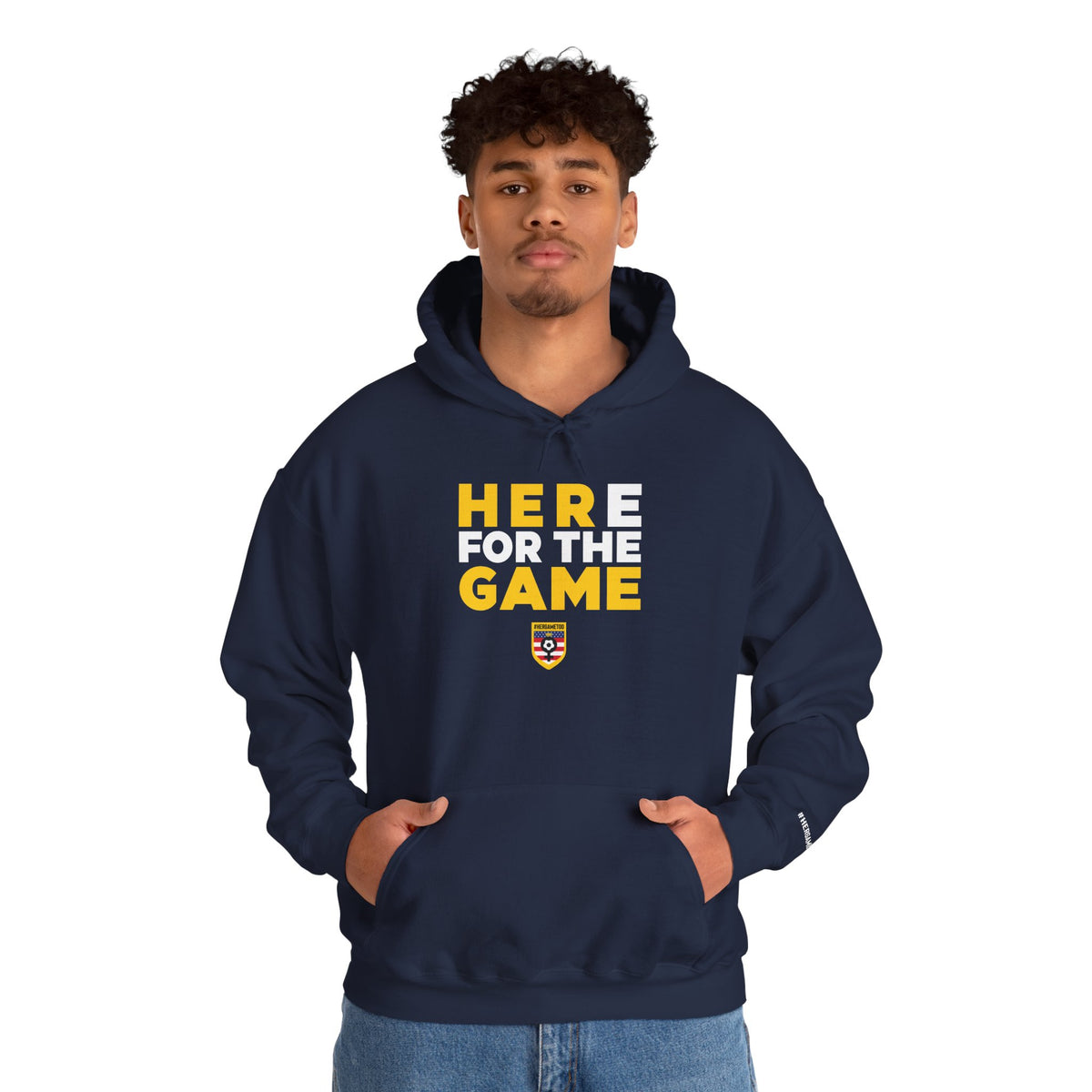 Here For The Game T-Shirt — Fan Game Day Hoodie