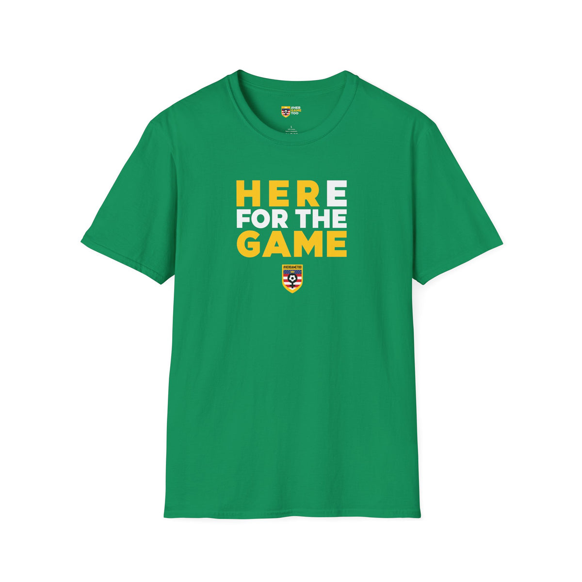 Here For The Game — Fan Game Day Unisex Tee