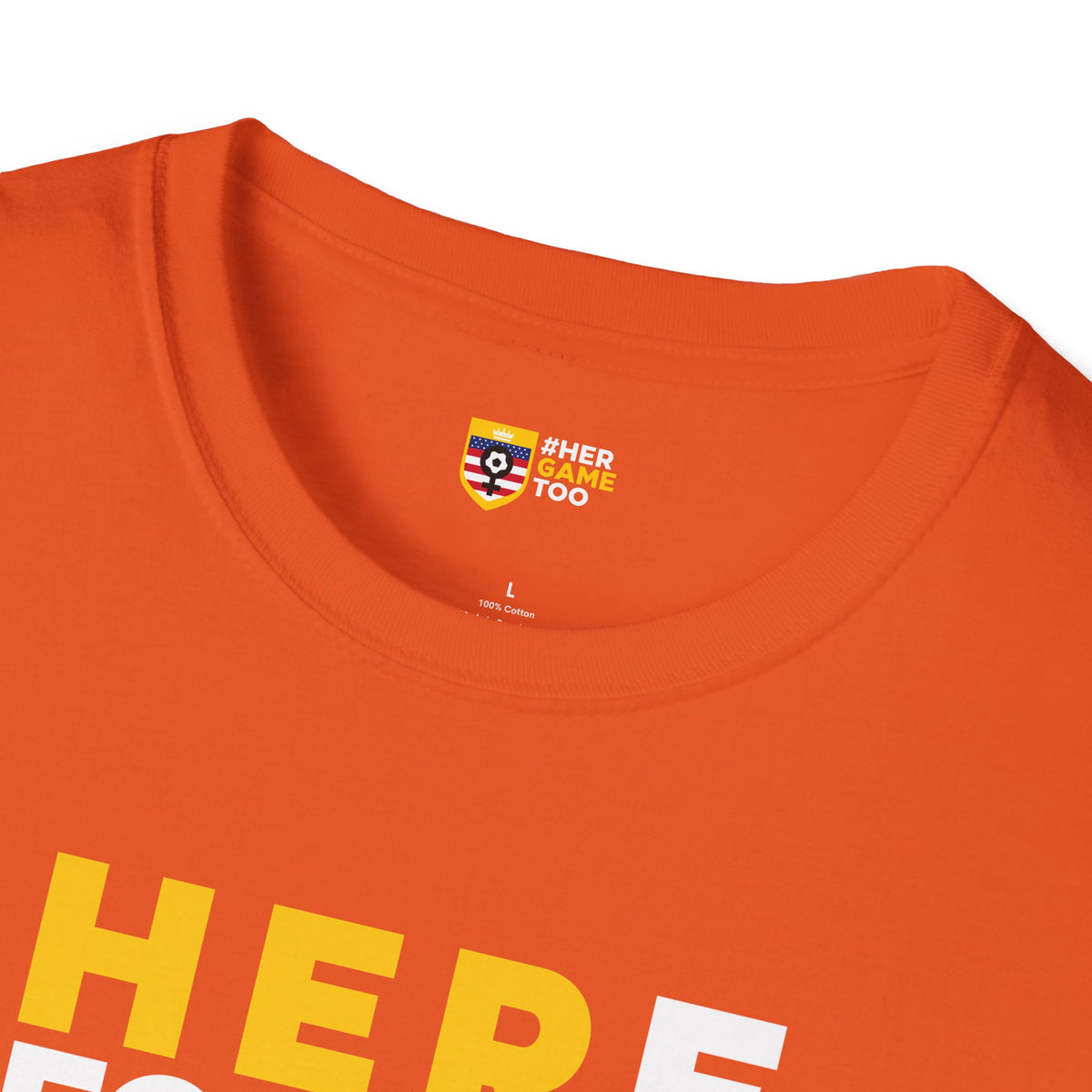 Here For The Game — Fan Game Day Unisex Tee