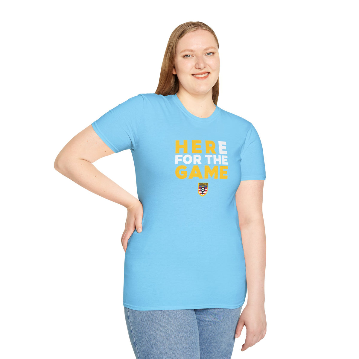 Here For The Game — Fan Game Day Unisex Tee